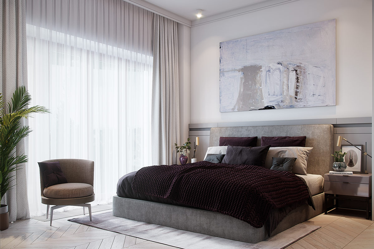 Thiết kế thi công nội thất căn hộ hado centrosa garden phong cách bán cổ điển 11