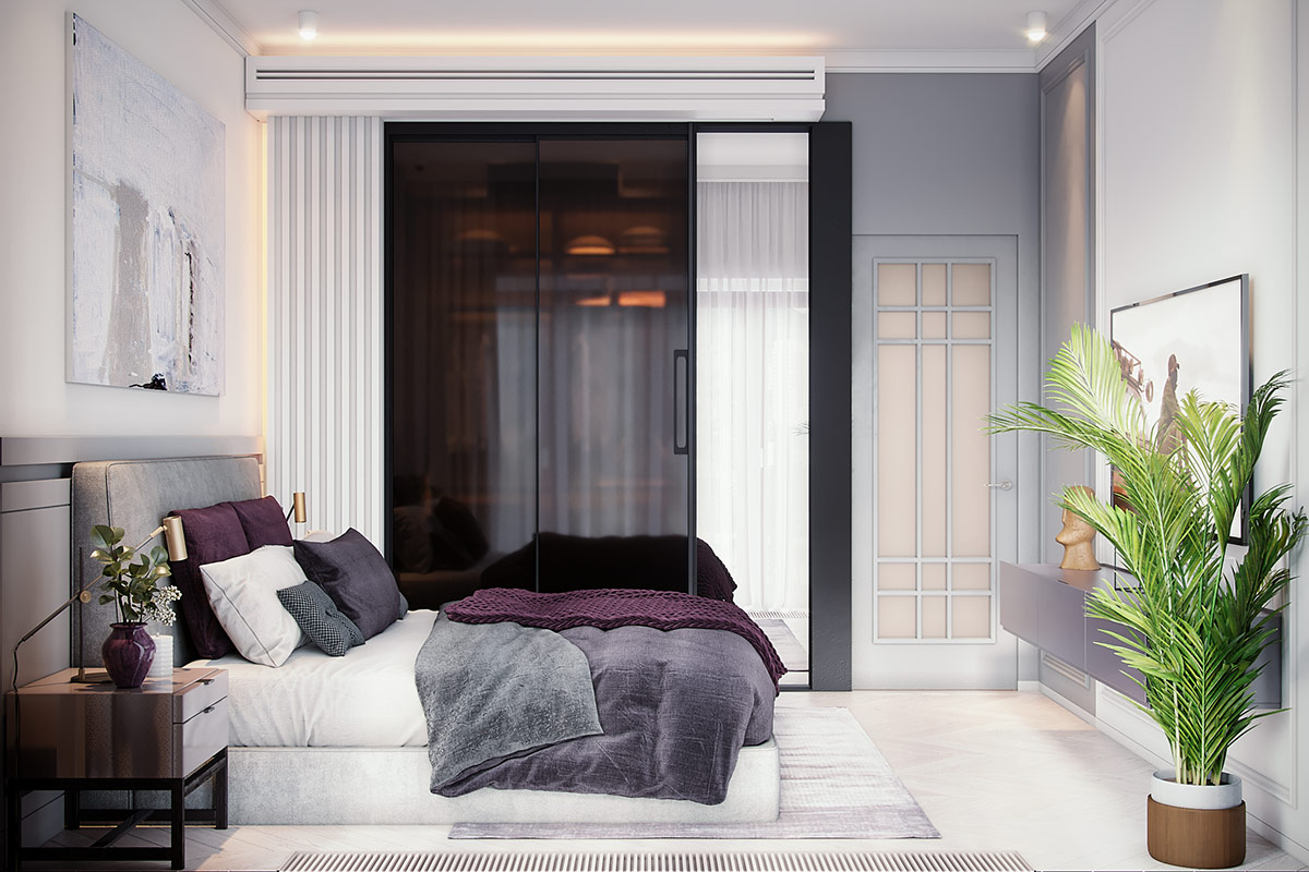 Thiết kế thi công nội thất căn hộ hado centrosa garden phong cách bán cổ điển 12