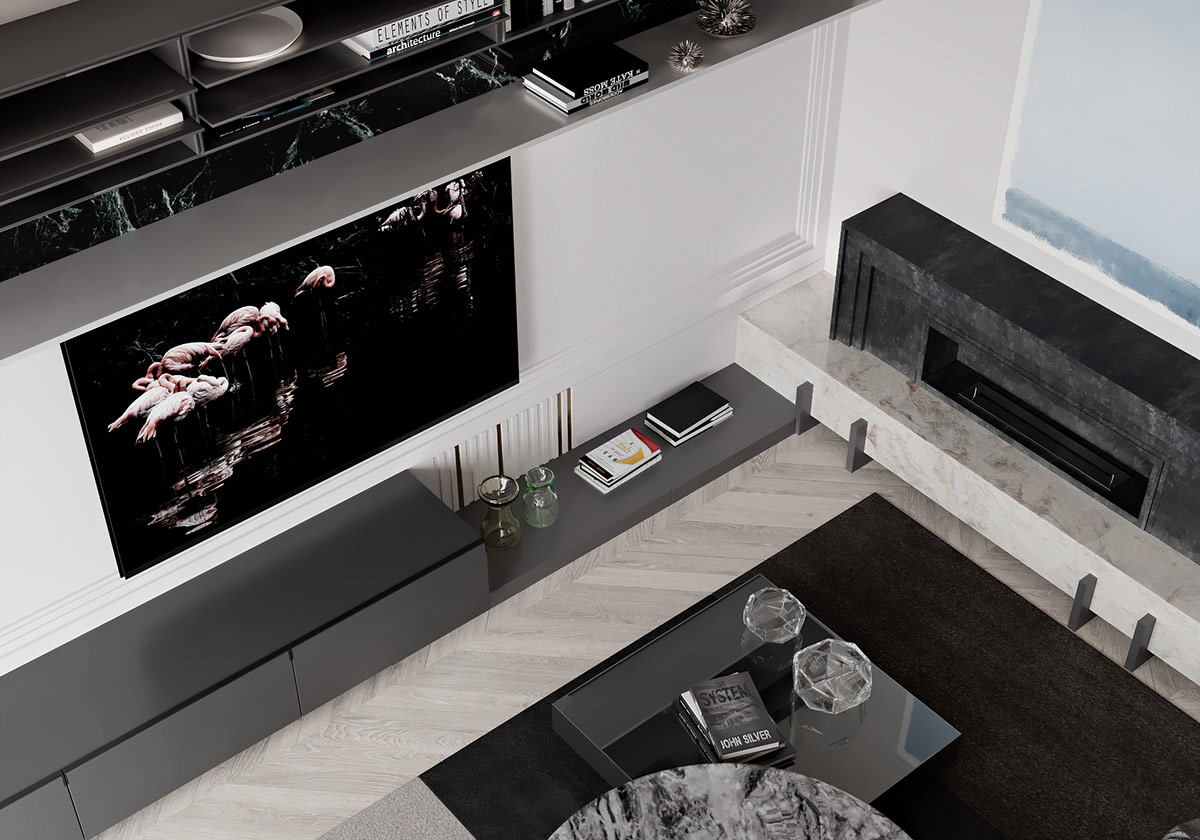 Thiết kế thi công nội thất căn hộ hado centrosa garden phong cách bán cổ điển 6