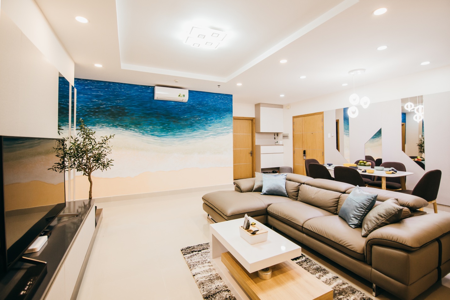 Thiết kế thi công nội thất trọn gói căn hộ chung cư Him Lam Chợ Lớn Quận 6 3