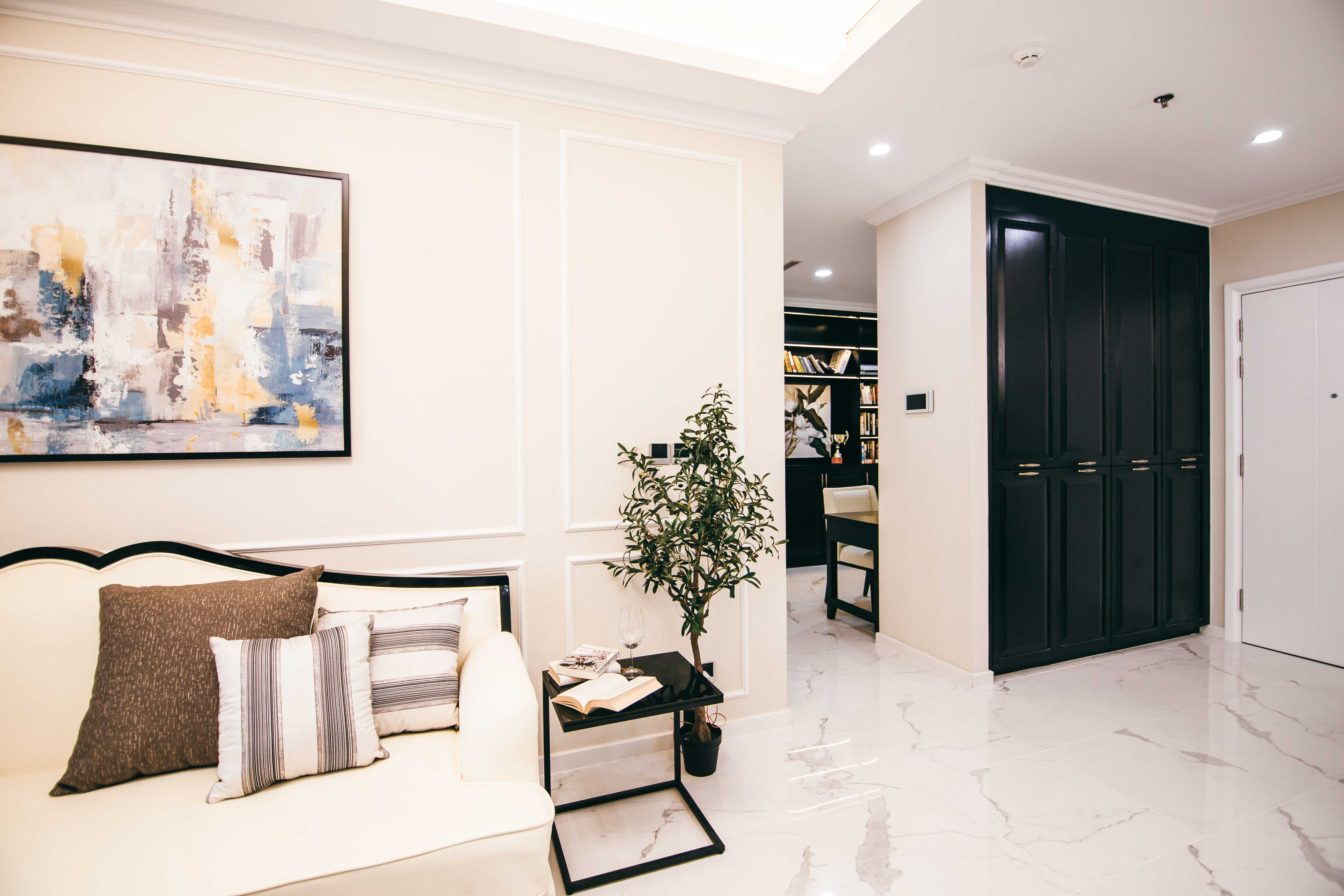 thiết kế thi công nội thất trọn gói căn hộ sarina sala quận 2 đại quang minh thủ thiêm 5
