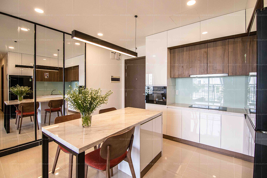thiết kế thi công nội thất Căn Hộ Sunrise Riverside quận 7