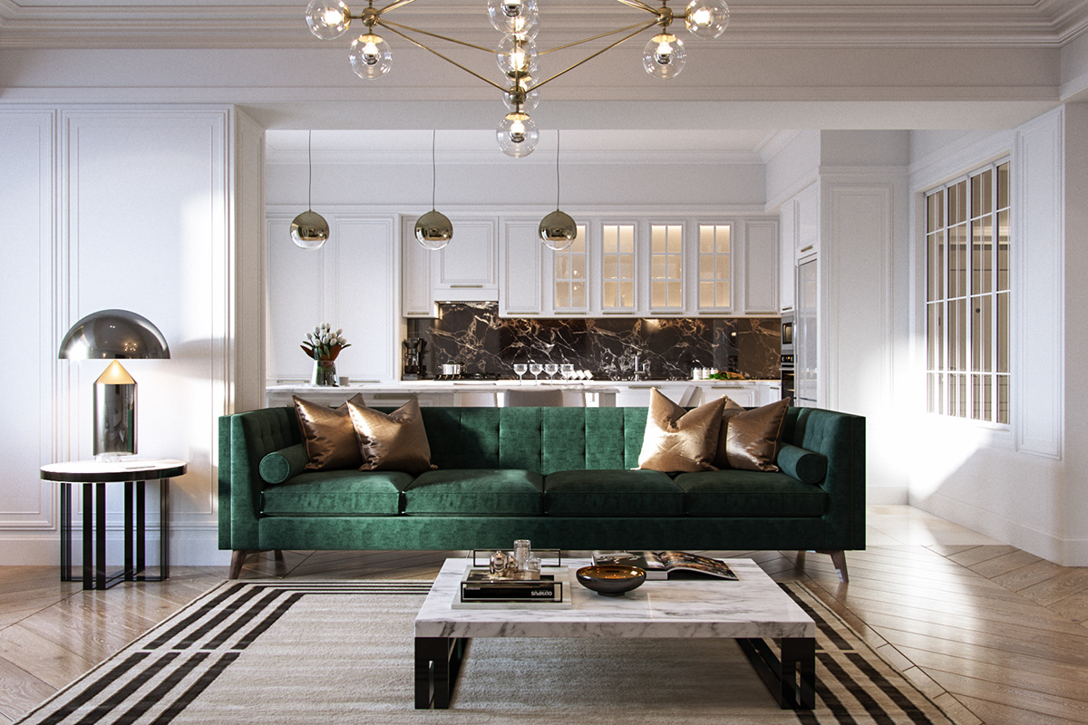 Thiết kế thi công nội thất căn hộ Hado Centrosa Garden 2