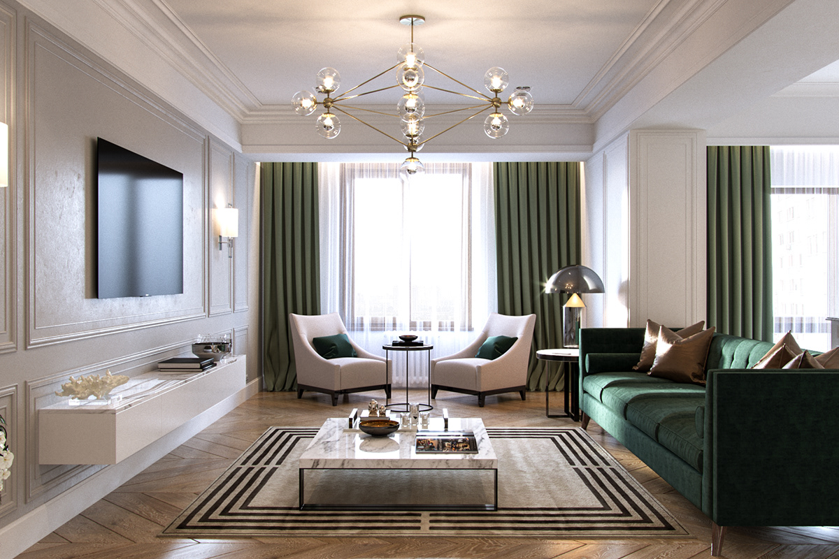 Thiết kế thi công nội thất căn hộ Hado Centrosa Garden 3