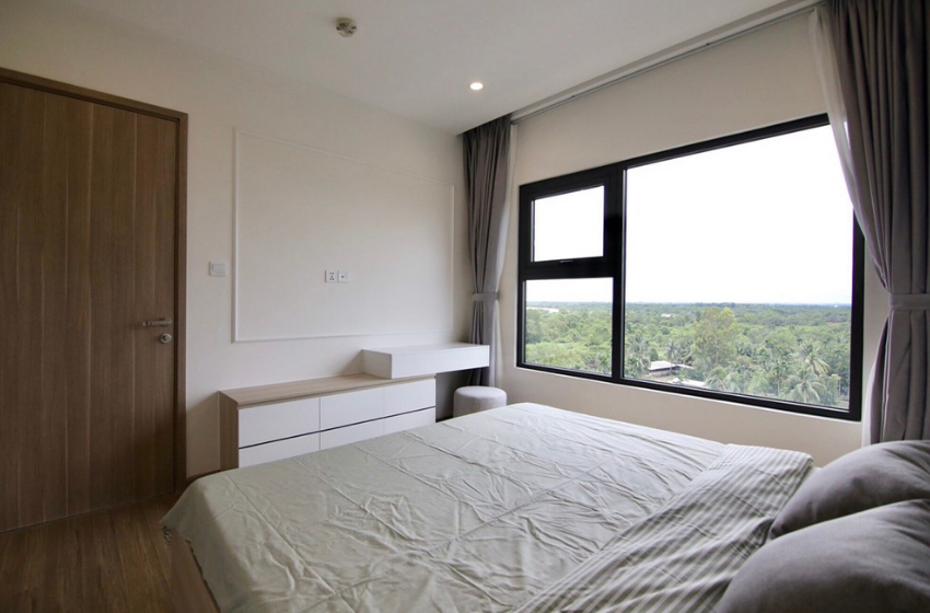 Thiết kế phòng ngủ master hiện đại