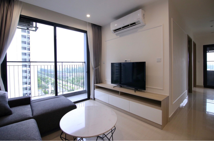 thiết kế nội thất phòng khách chung cư hiện đại vinhomes quận 9