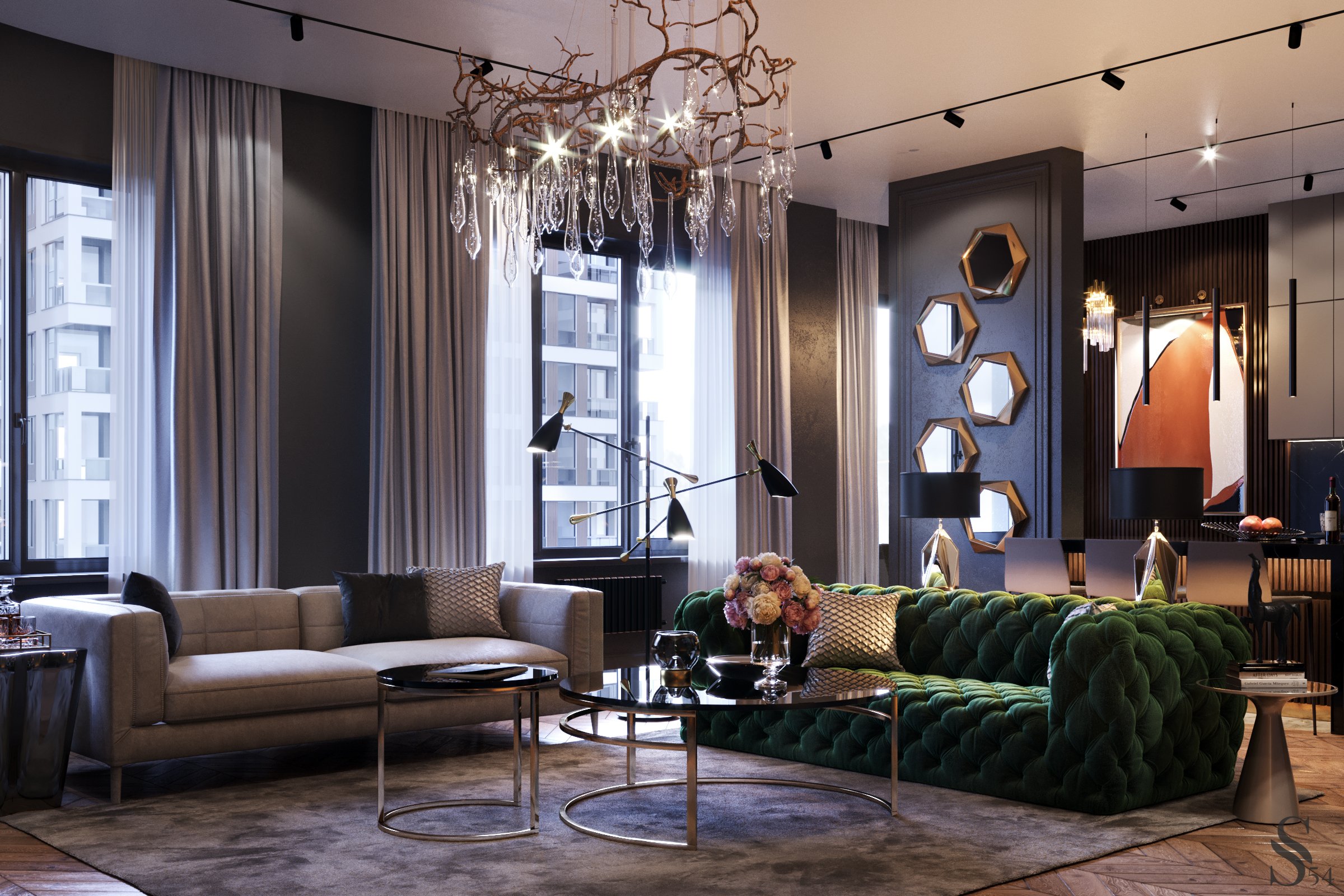 Thiết Kế Nội Thất Vinhomes Grand Park Quận 9 diện tích 48m2 70m2 85m2 2