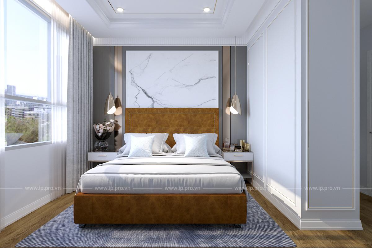 Thiết kế thi công nội thất 2 phòng ngủ căn hộ dedge quận 2 trọn gói