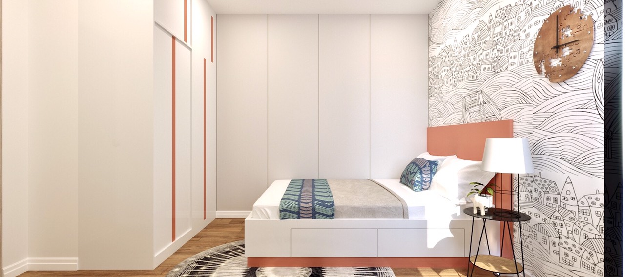 thiết kế và thi công nội thất phòng ngủ Richmond Bình Thạnh - thiết kế phòng ngủ Thiết Kế Nội Thất Phòng Ngủ Trọn Gói