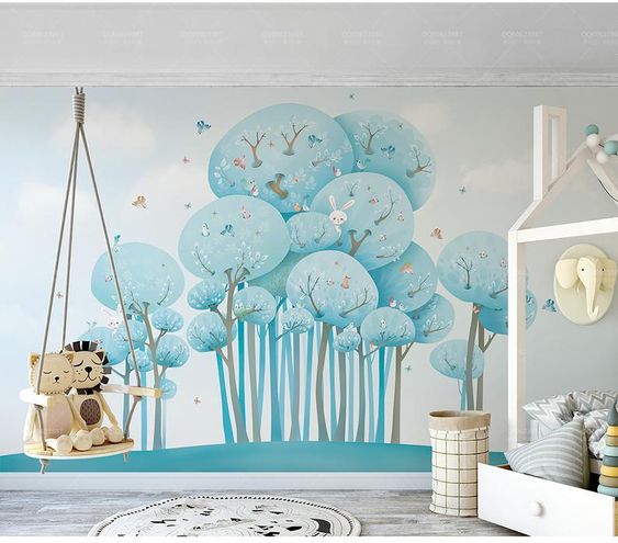 cách dán tường phòng ngủ đẹp giấy dán tường đẹp cho phòng ngủ nhỏ