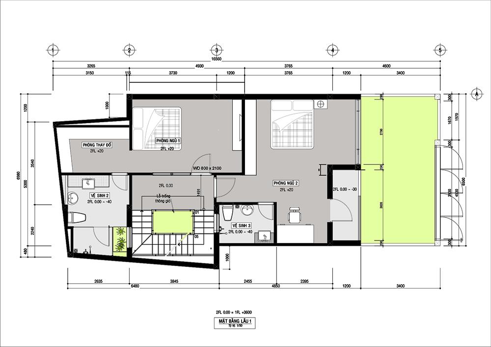 2 thiết kế thi công nội thất trọn gói nhà phố Thủ Đức 4
