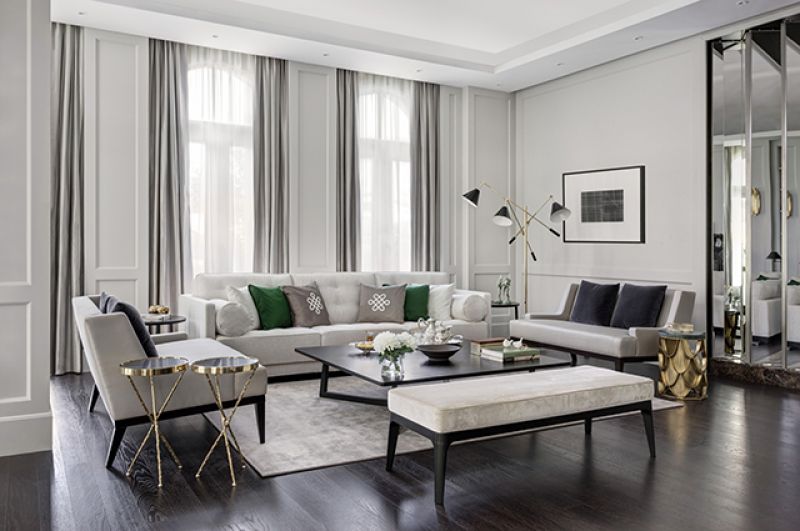 &Yacute; TƯỞNG TRANG TR&Iacute; PH&Ograve;NG KH&Aacute;CH HIỆN ĐẠI