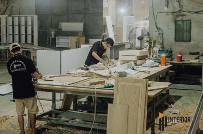 Xưởng Mộc Chuyên Thi Công Nội Thất Gỗ Công Nghiệp