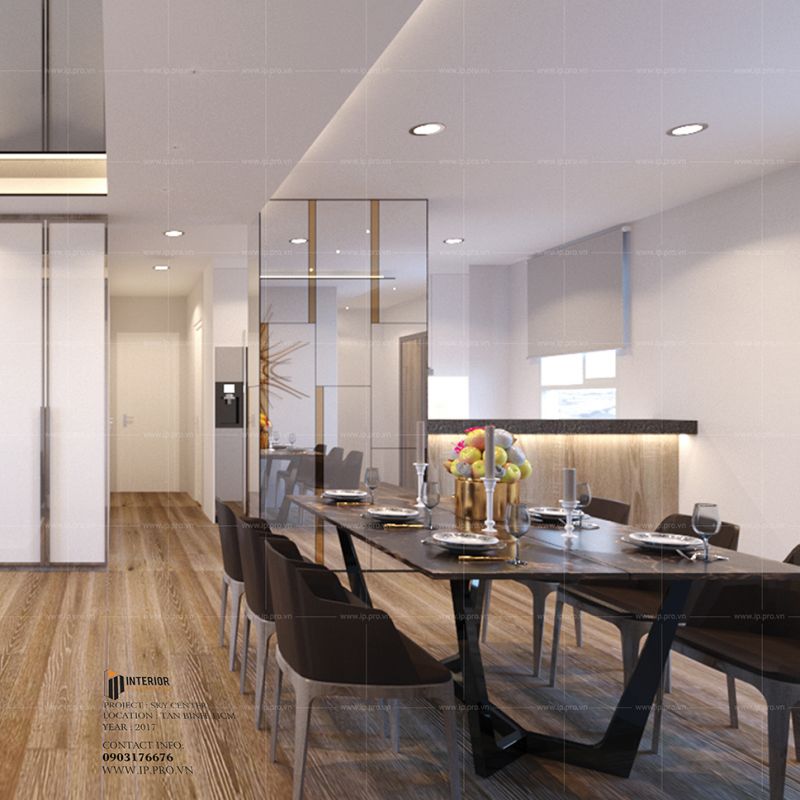 THIẾT KẾ V&Agrave; THI C&Ocirc;NG CĂN HỘ SKY CENTER