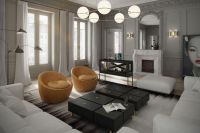 Ý TƯỞNG TRANG TRÍ PHÒNG KHÁCH TÂN CỔ ĐIỂN CHO CĂN HỘ