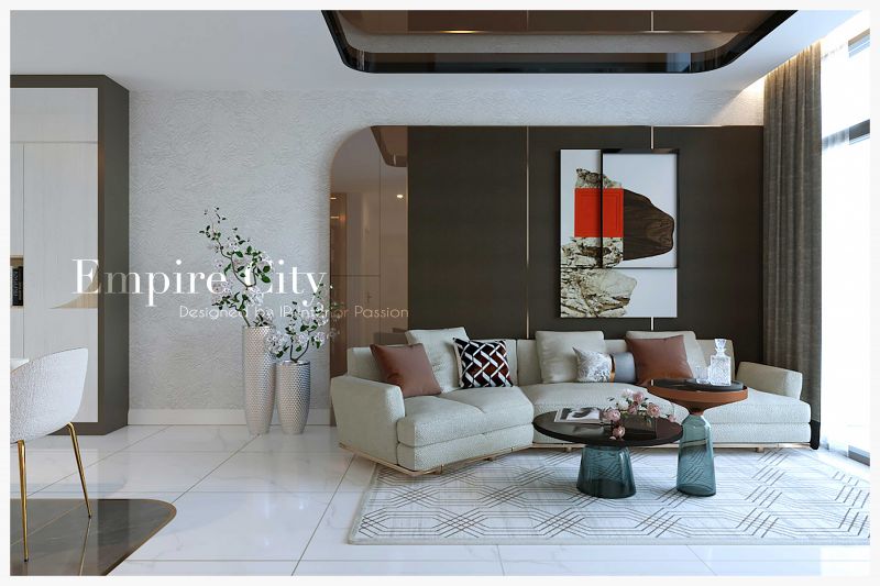 Thiết kế v&agrave; thi c&ocirc;ng nội thất căn hộ Empire City